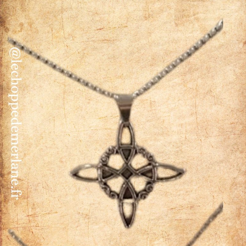 Pendentif Nœud de sorcière : Elégance et protection