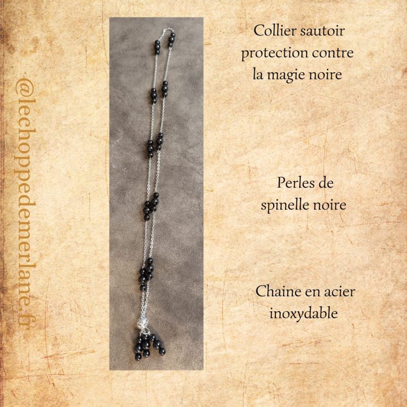 Collier sautoir "Protection"
